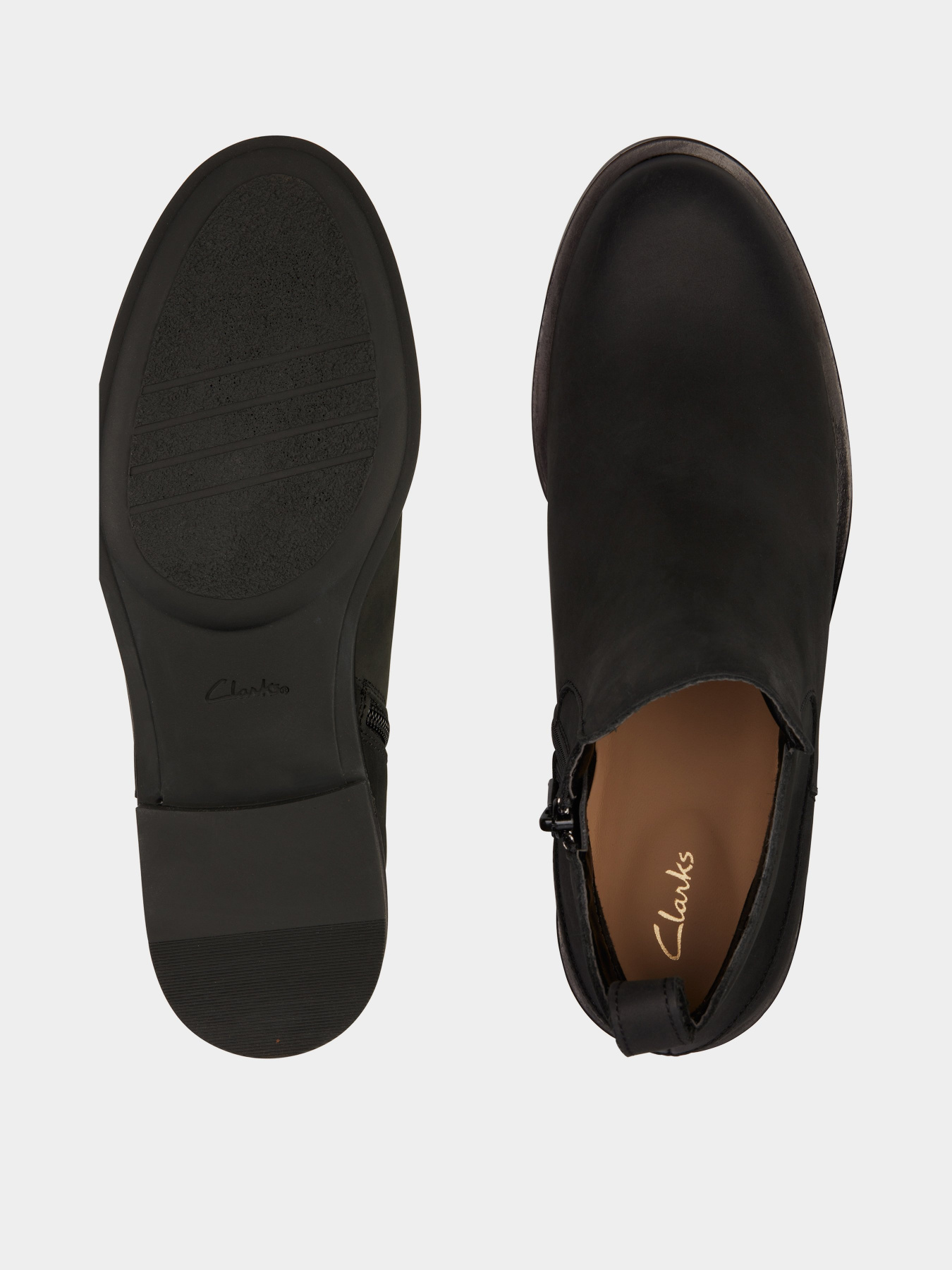 Черевики та чоботи Clarks Memi Zip модель 26161654 Черевики та чоботи Clarks Memi Zip модель 26161654 Фото