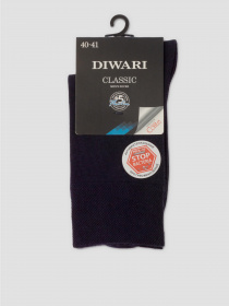 Шкарпетки та гольфи DiWaRi модель 7С-40СП 000 темно-синій Шкарпетки та гольфи DiWaRi модель 7С-40СП 000 темно-синій Фото