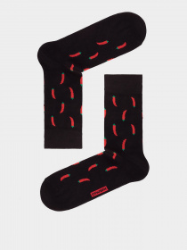 Шкарпетки та гольфи DiWaRi модель 17С-151СП 061 чорний Фото