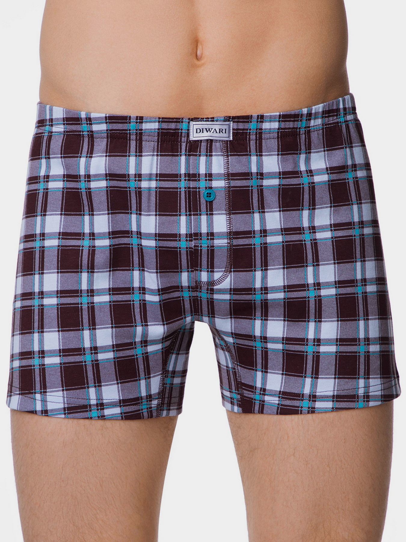 Трусы DiWaRi модель 18С-498ТСП-bordo-turquoise Фото