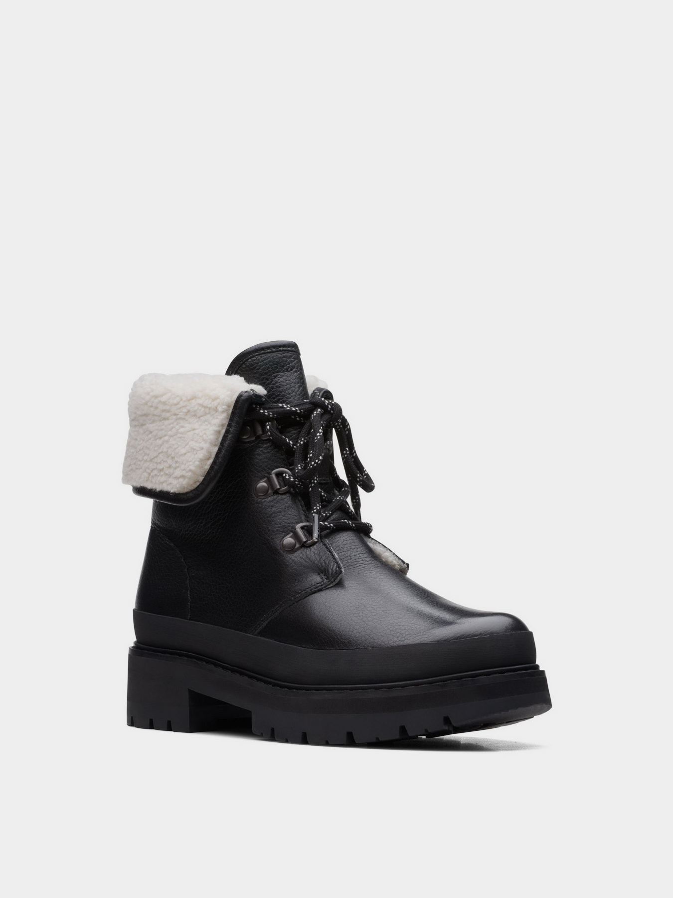 Ботинки Clarks  Orianna Turn Dark Olive Warmlined модель 26167879 Фото