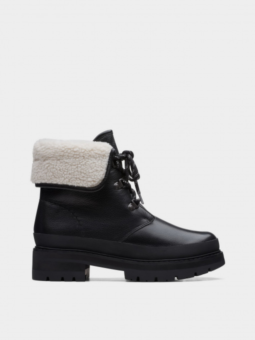 Ботинки Clarks  Orianna Turn Dark Olive Warmlined модель 26167879 Фото