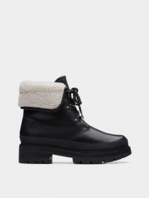 Черевики Clarks  Orianna Turn Dark Olive Warmlined модель 26167879 Фото