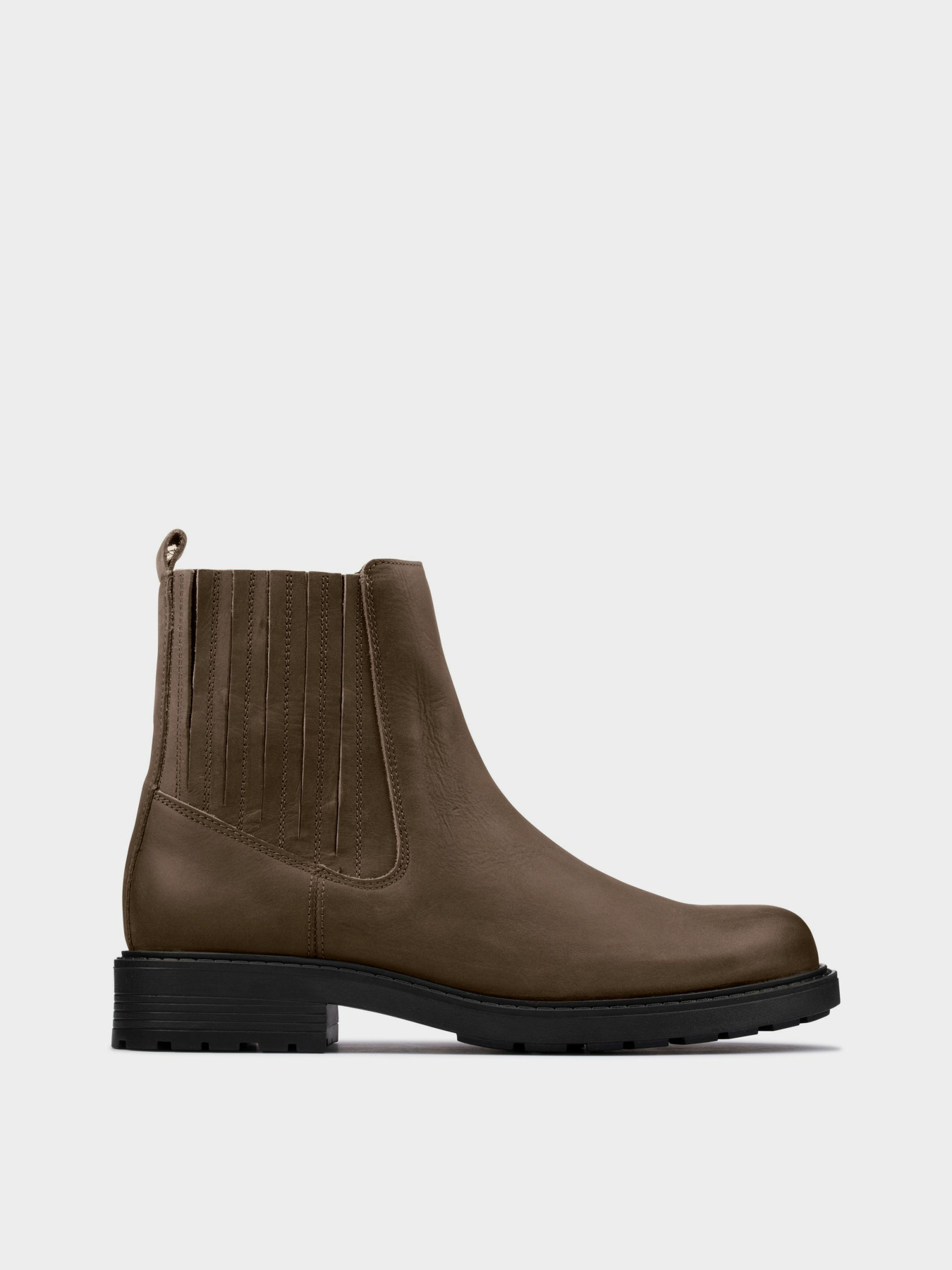 Челси Clarks  Orinoco2 Mid Taupe Oily Lea модель 26167963 Фото