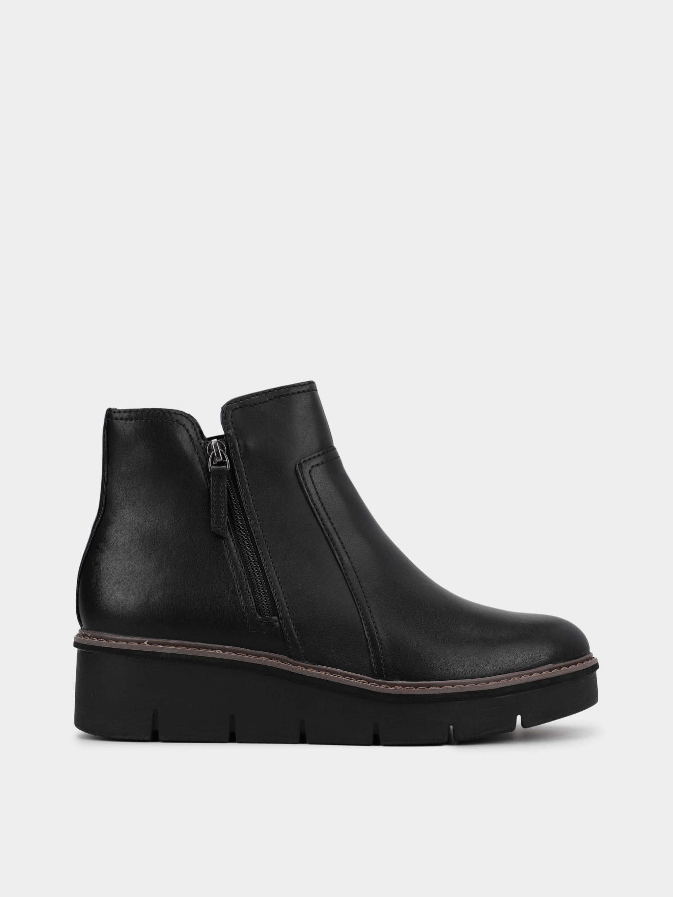 Ботинки Clarks Airabell Zip Smooth Leather модель 26167635 Фото