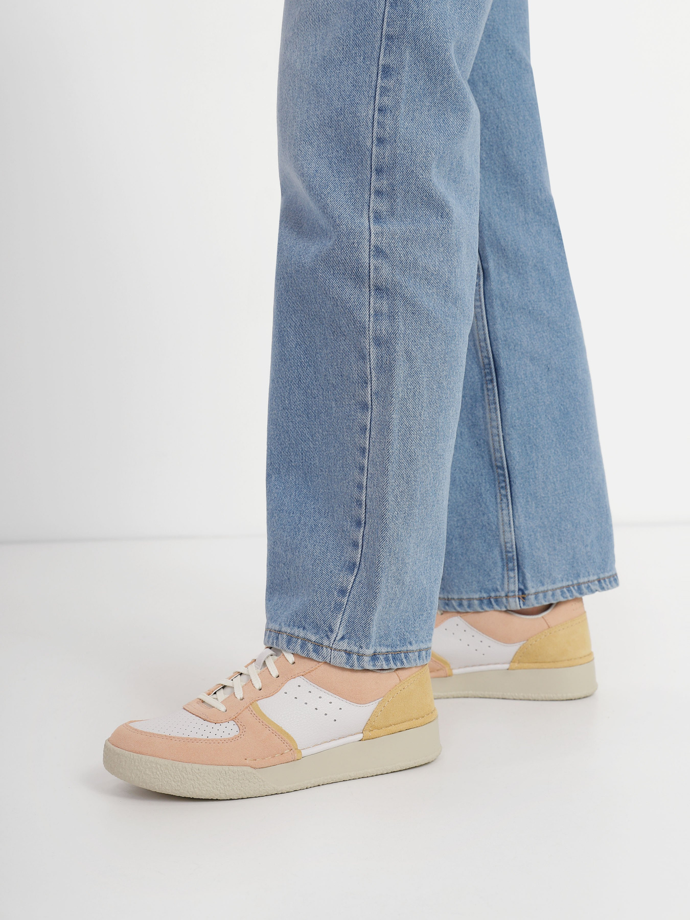 Кеды низкие Clarks Craft Cup Court модель 26169736 Фото