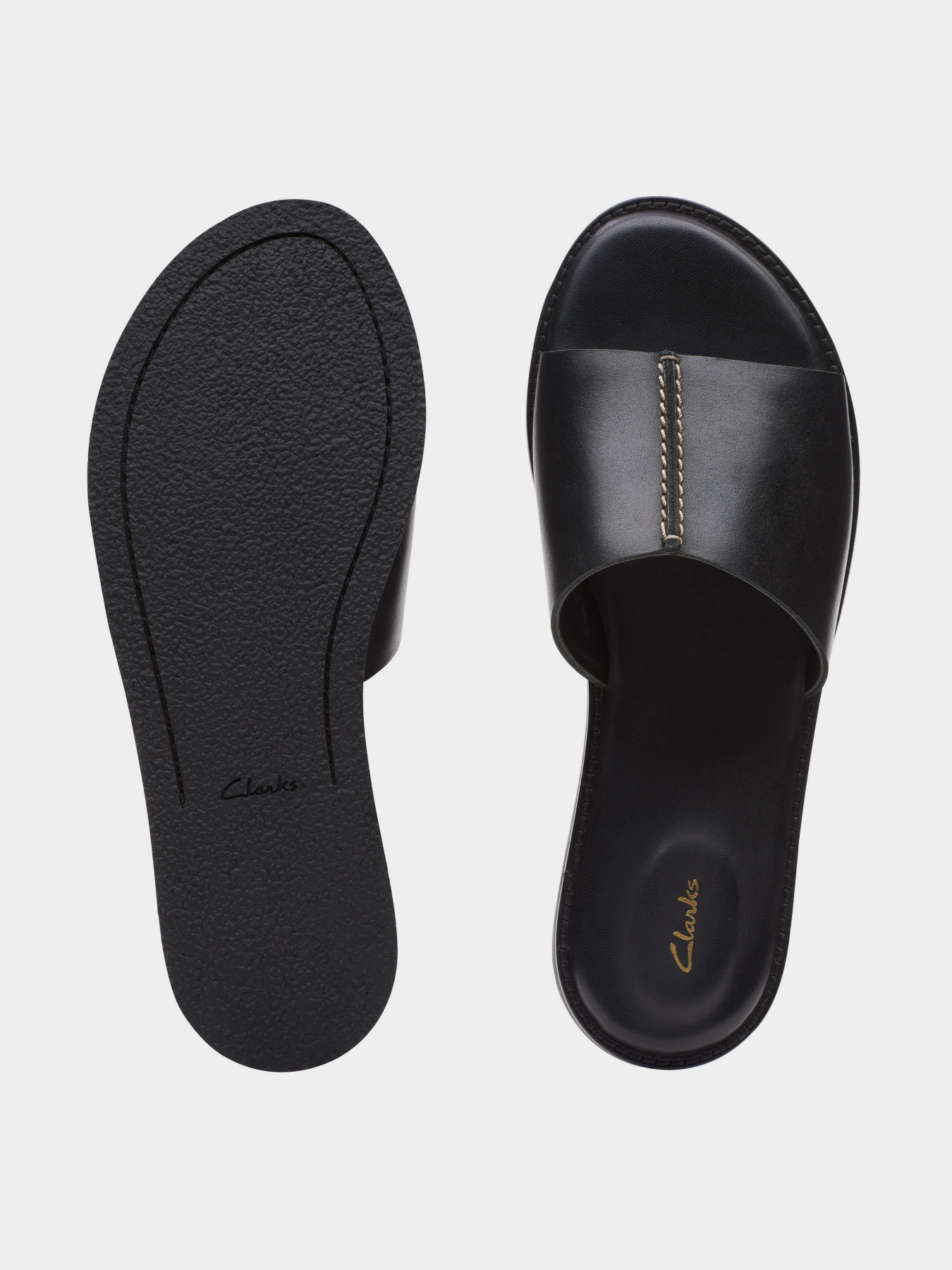 Шлепанцы Clarks Karsea модель 26166800 Фото