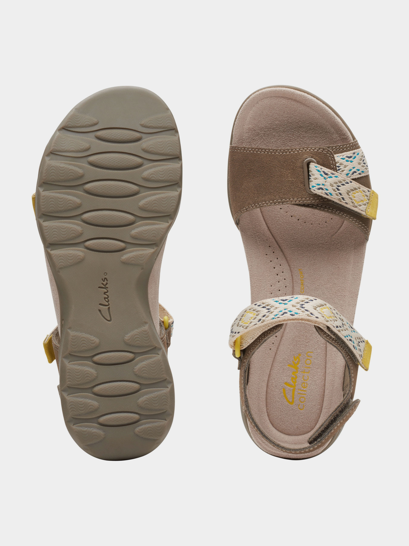 Сандалии Clarks Amanda Sprint Suede модель 26167212 Фото