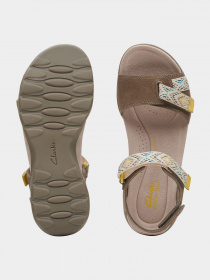 Сандалии Clarks Amanda Sprint Suede модель 26167212 Фото