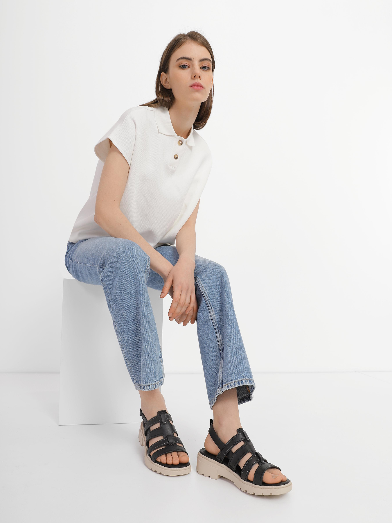 Босоніжки Clarks Coast Shine модель 26171725 Босоніжки Clarks Coast Shine модель 26171725 Фото