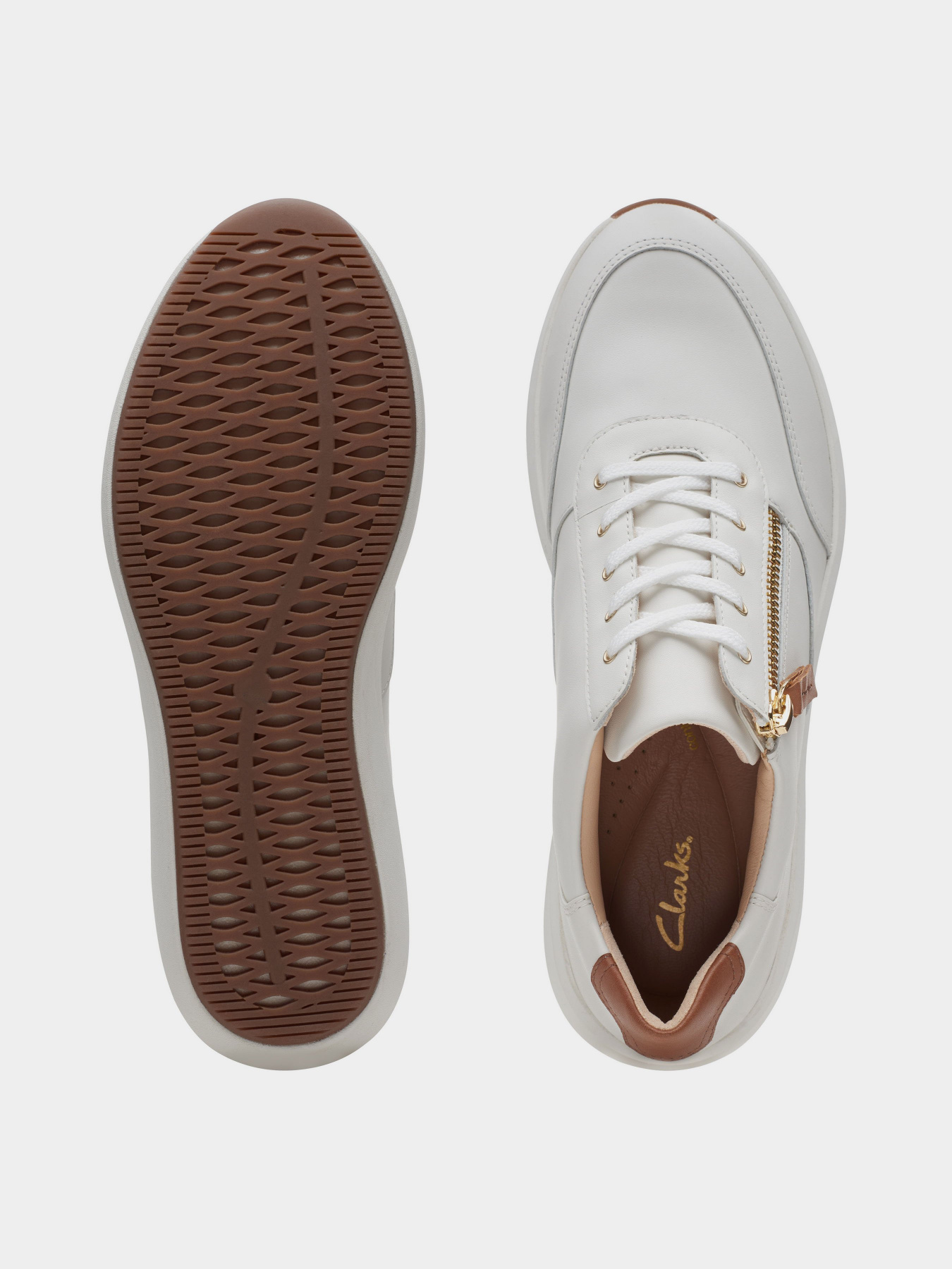 Полуботинки Clarks Un Rio Zip модель 26167372 Фото