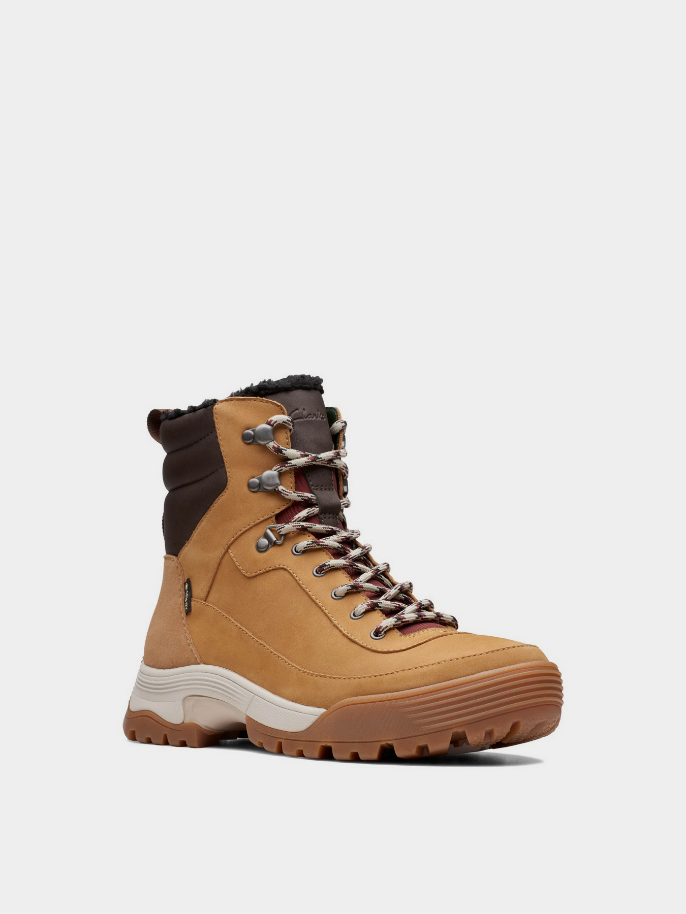 Ботинки Clarks ATL Hike Top GTX Tan WLined Leather модель 26173824 Фото