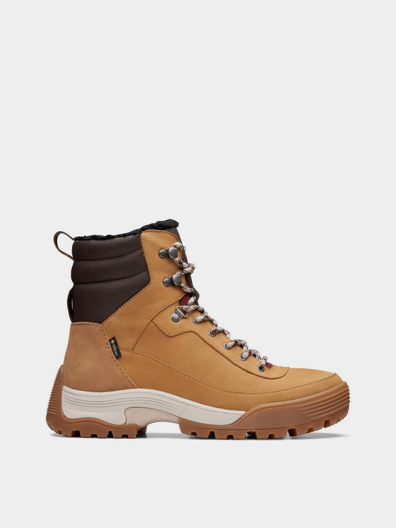 Ботинки Clarks ATL Hike Top GTX Tan WLined Leather модель 26173824 Фото