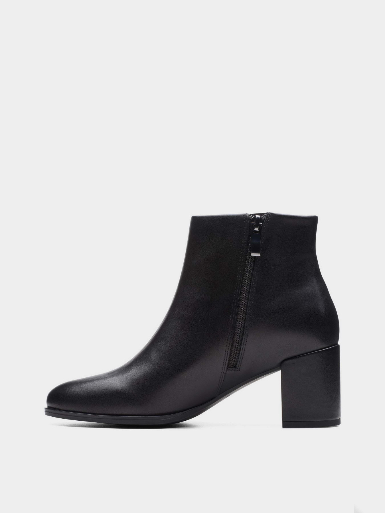 Бoтильоны Clarks Freva55 Zip модель 26174797 Фото