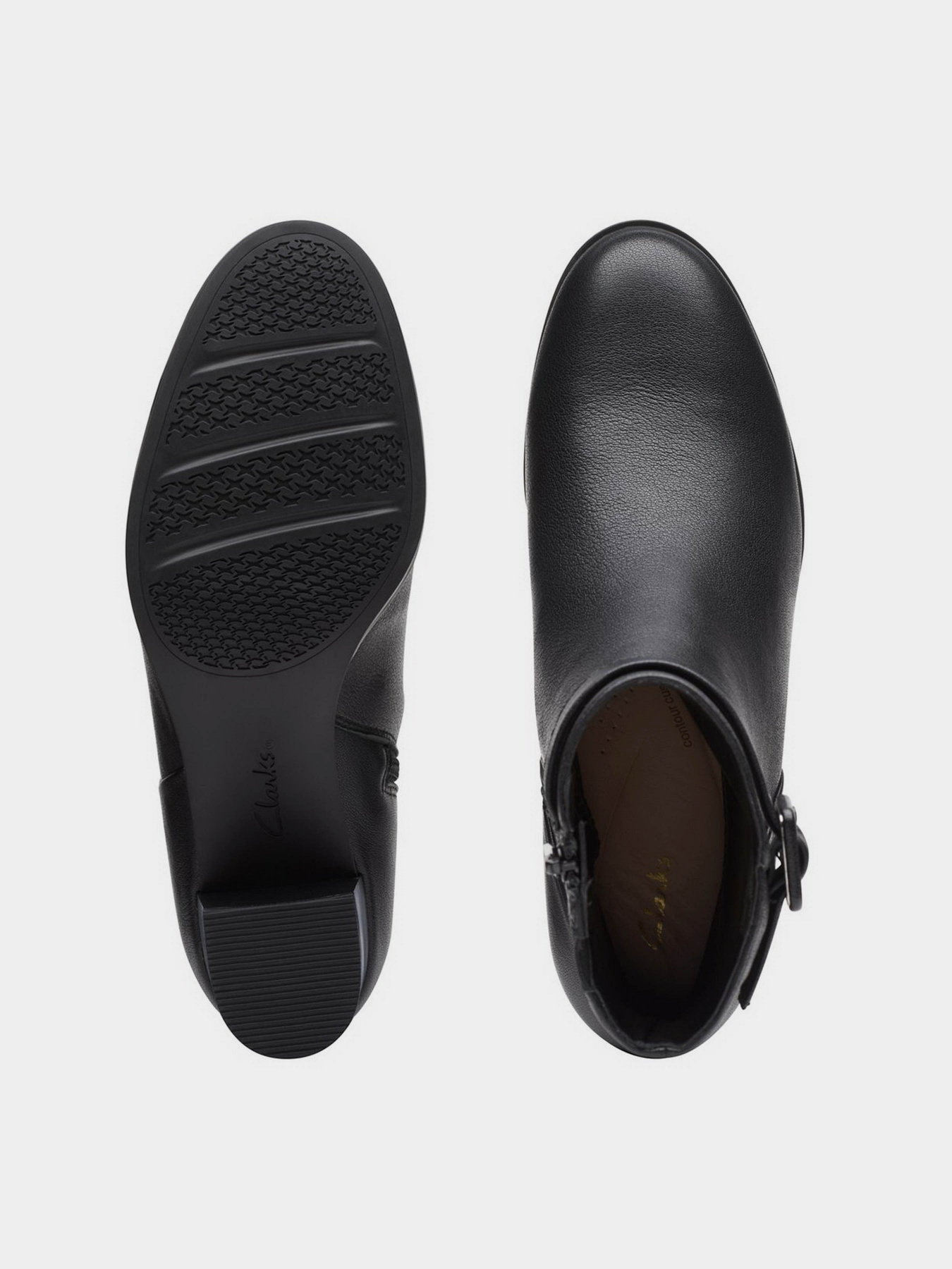 Бoтильоны Clarks Loken Zip WP модель 26174964 Фото