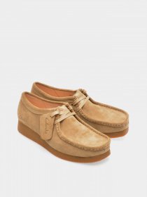 Полуботинки Clarks Wallabee модель 26174747 Фото
