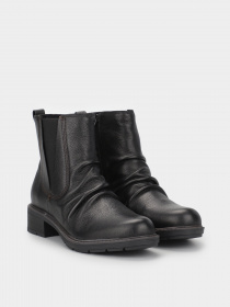 Ботинки Clarks Hearth Rose Black Leather модель 26174243 Фото