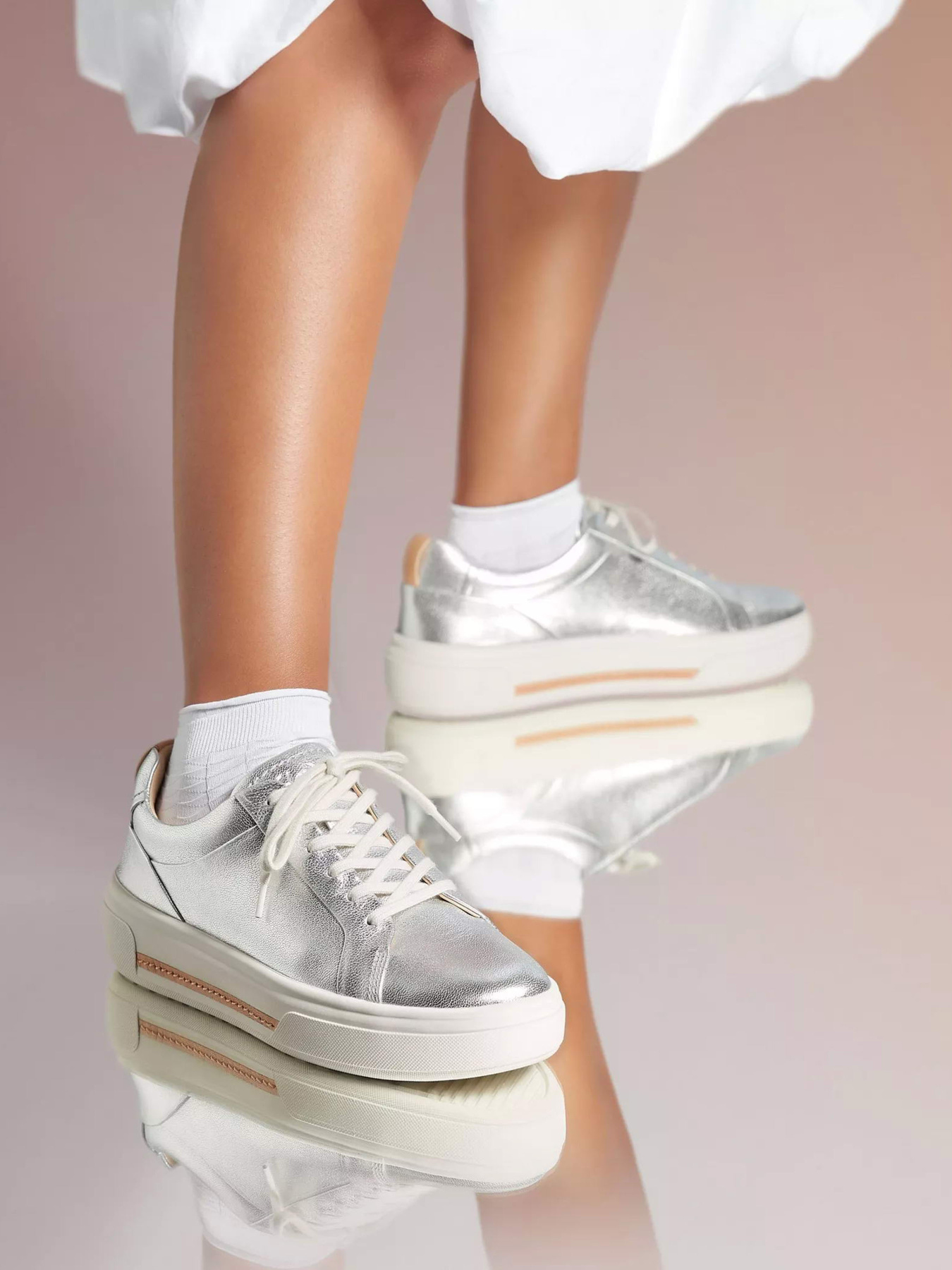 Кеды низкие Clarks Hollyhock Walk модель 26176310 Фото