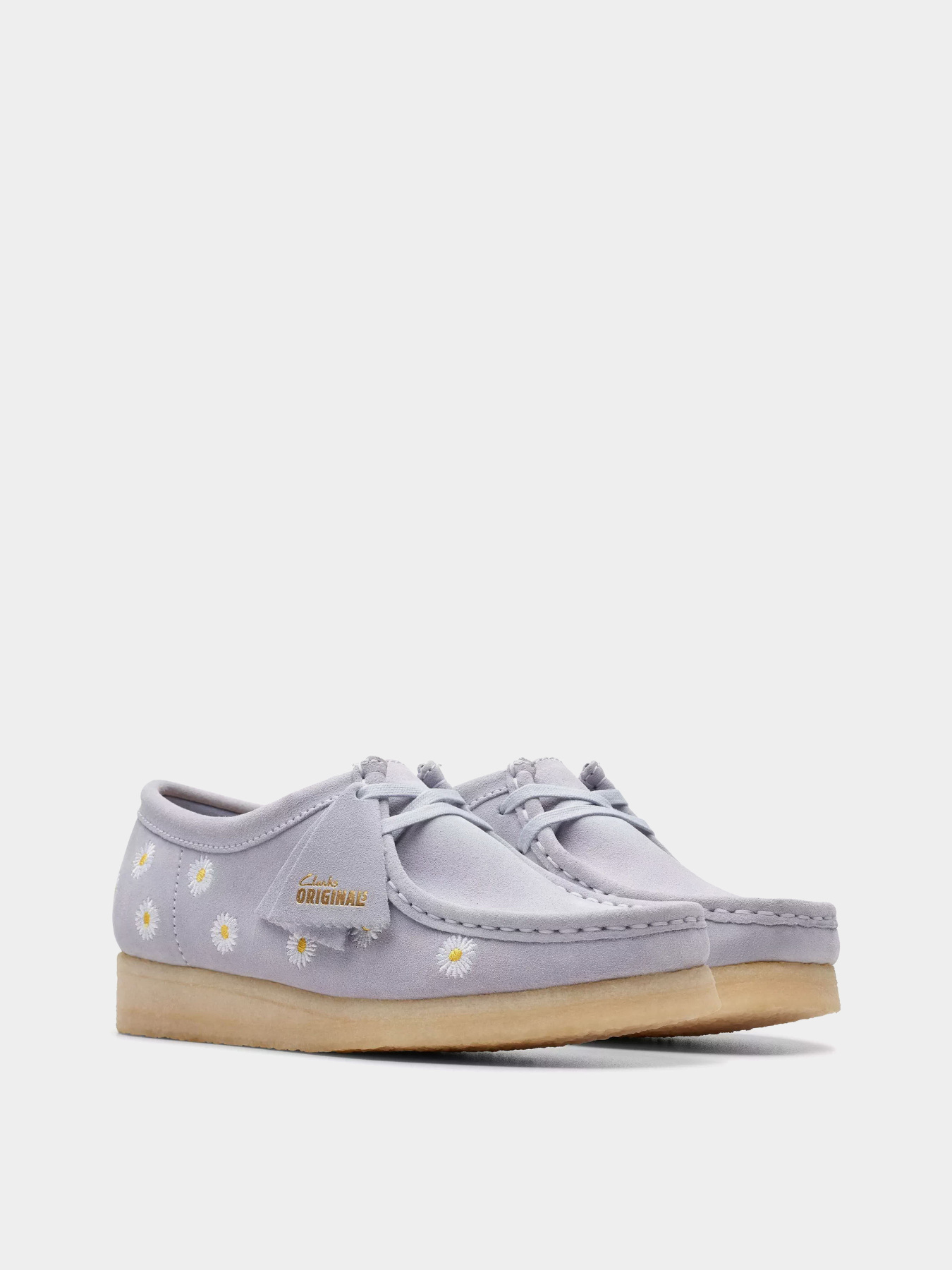 Полуботинки Clarks Wallabee модель 26175644 Фото