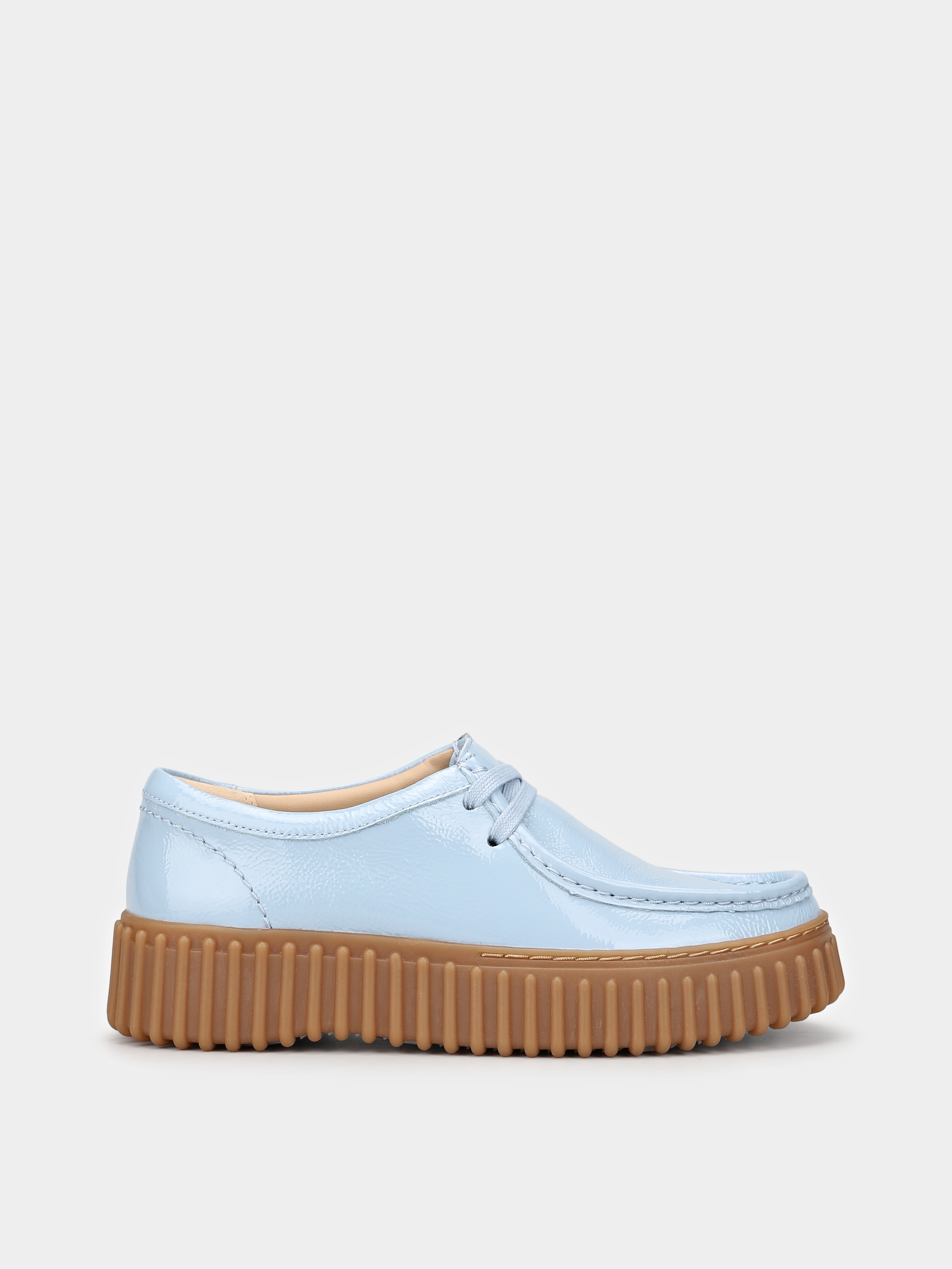 Шкіряні Жіночі Туфлі Clarks TORHILL BEE (OW5879) колір світло-синій