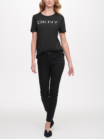 Футболка DKNY модель P03ZBDNA_BLK — фото 3 - INTERTOP