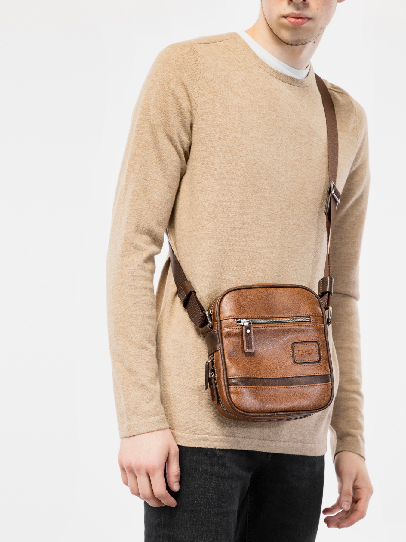 Крос-боді Picard модель 2466 1G1 WHISKY-KOM Фото