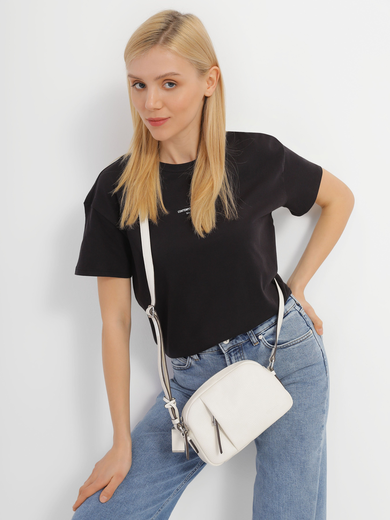 Кросс-боди Picard модель 9664 2G0 white lily Фото