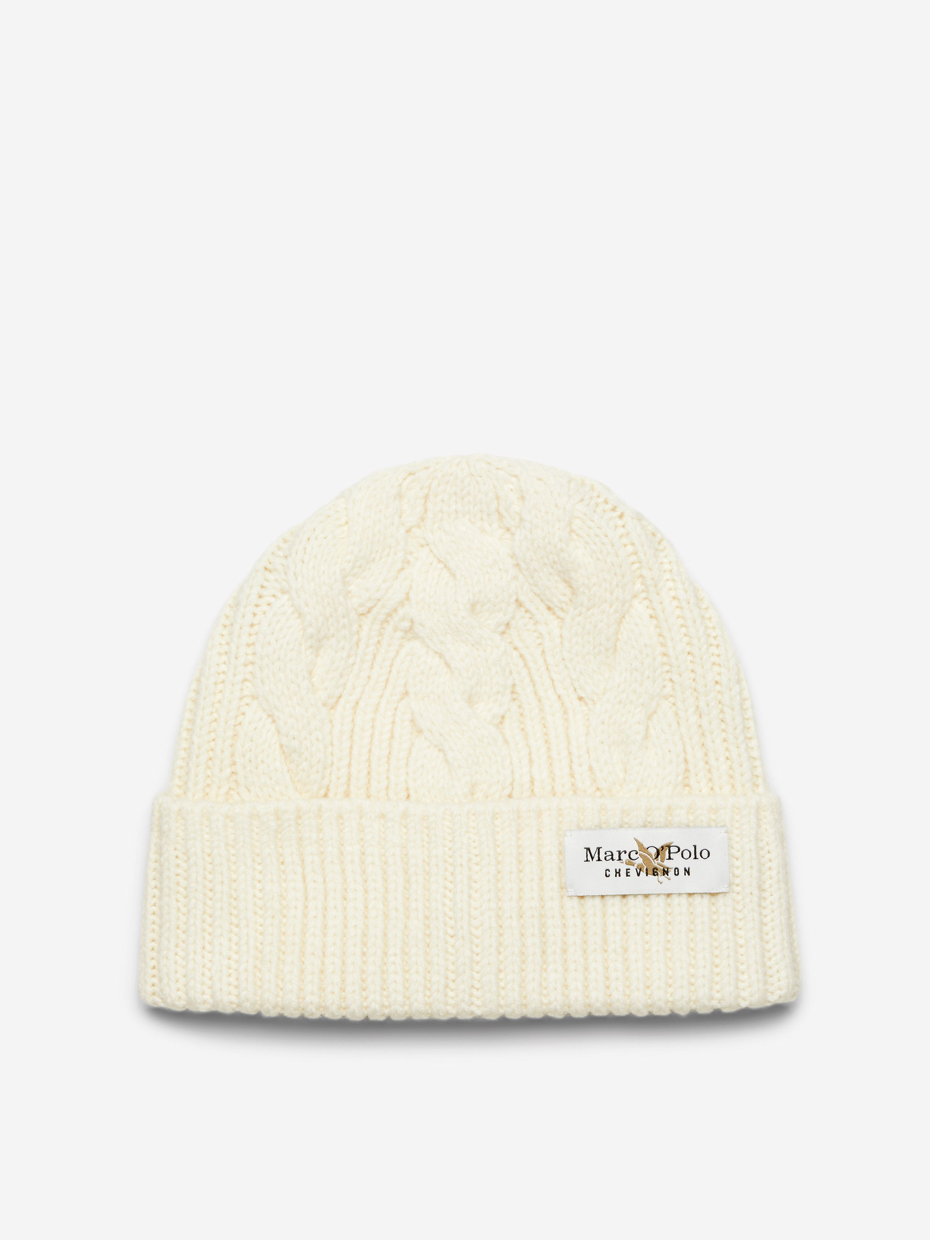 Шапка Marc O’Polo Mo'P X Chevignon Cable Knit Beanie модель 308614601075-156 Фото