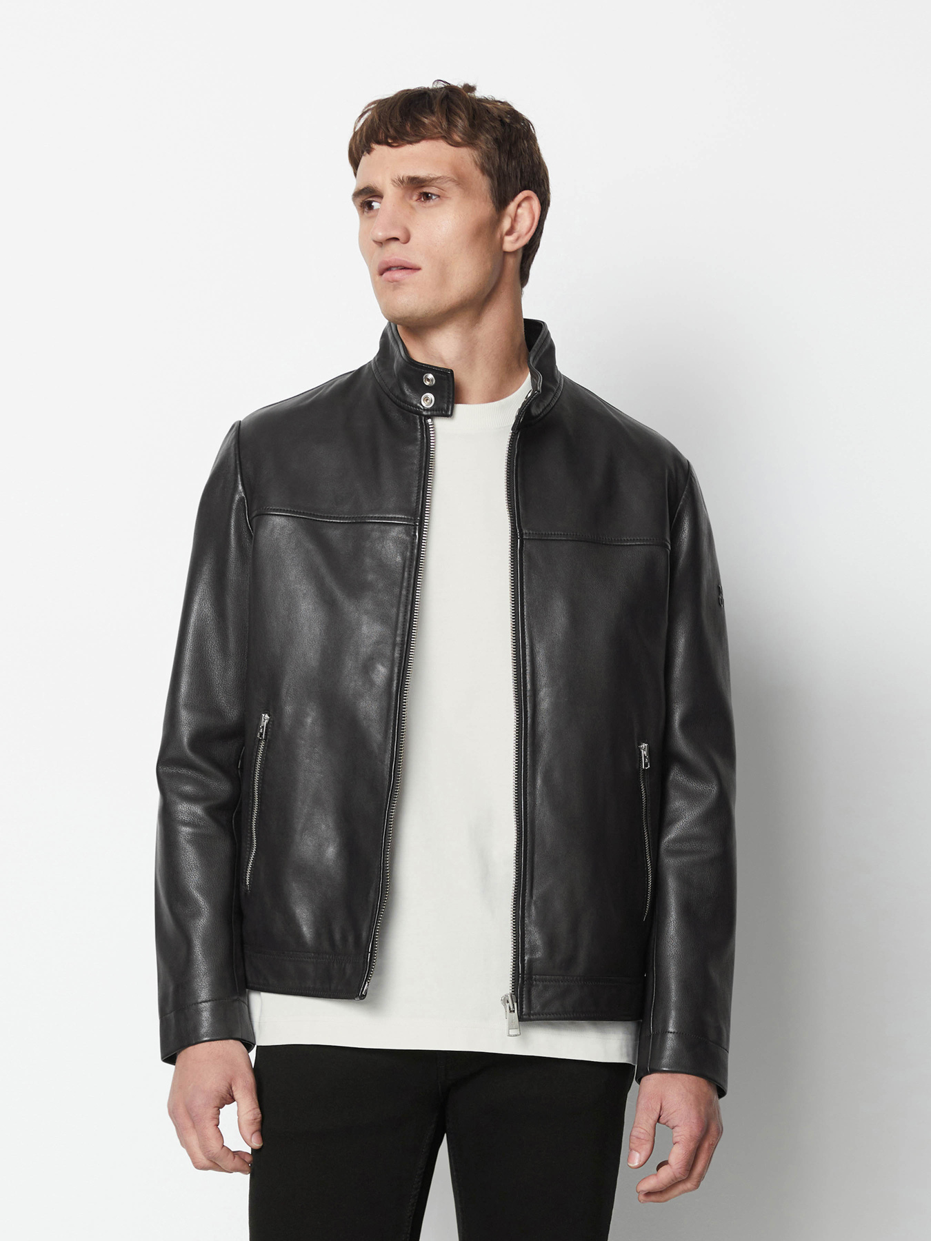 Шкіряна куртка Marc O’Polo модель 426700673020-990 Фото