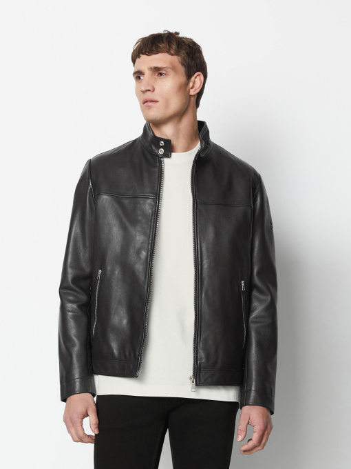 Шкіряна куртка Marc O’Polo модель 426700673020-990 Фото