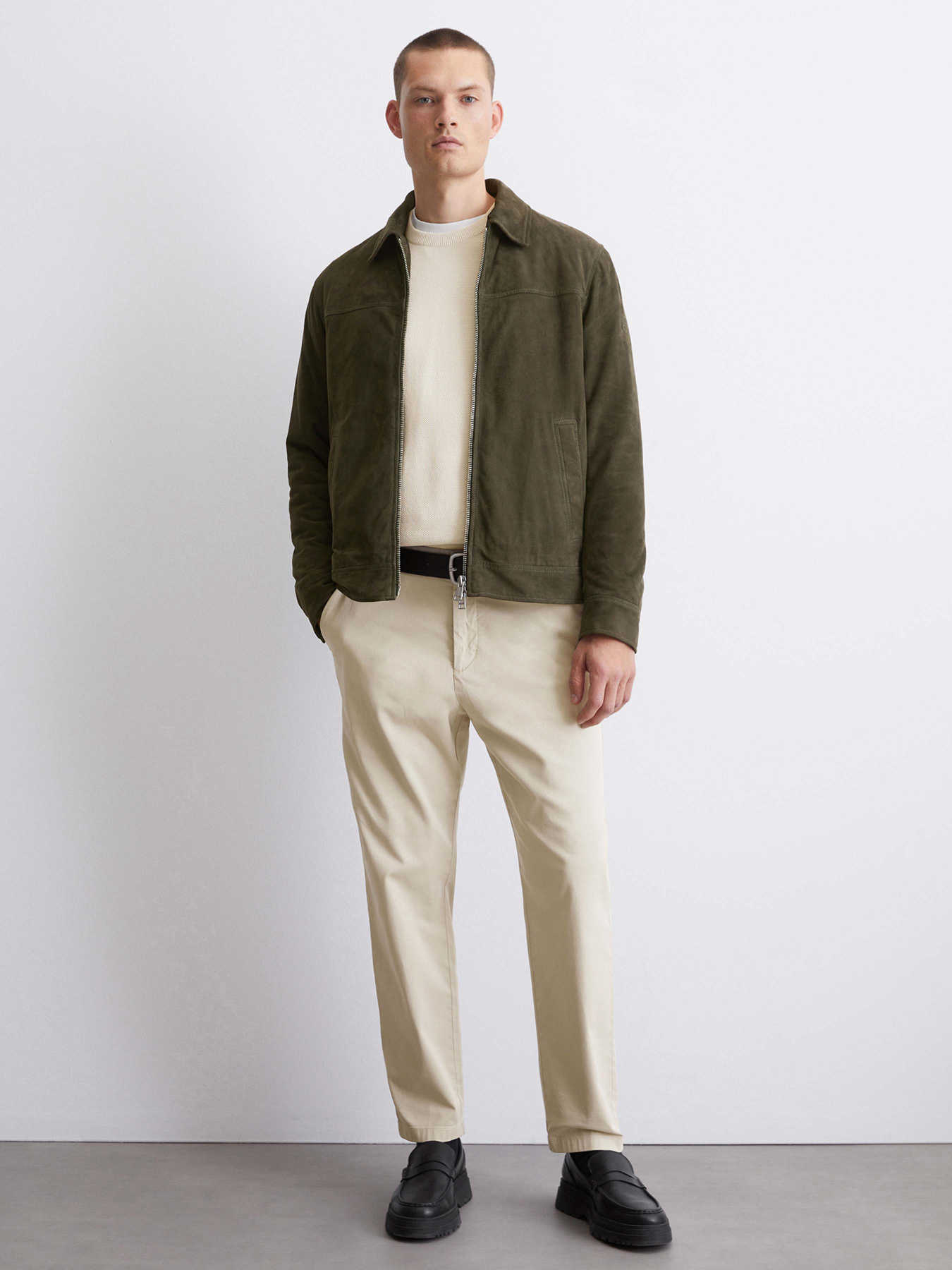 Шкіряна куртка Marc O’Polo модель 520701773004-499 Фото