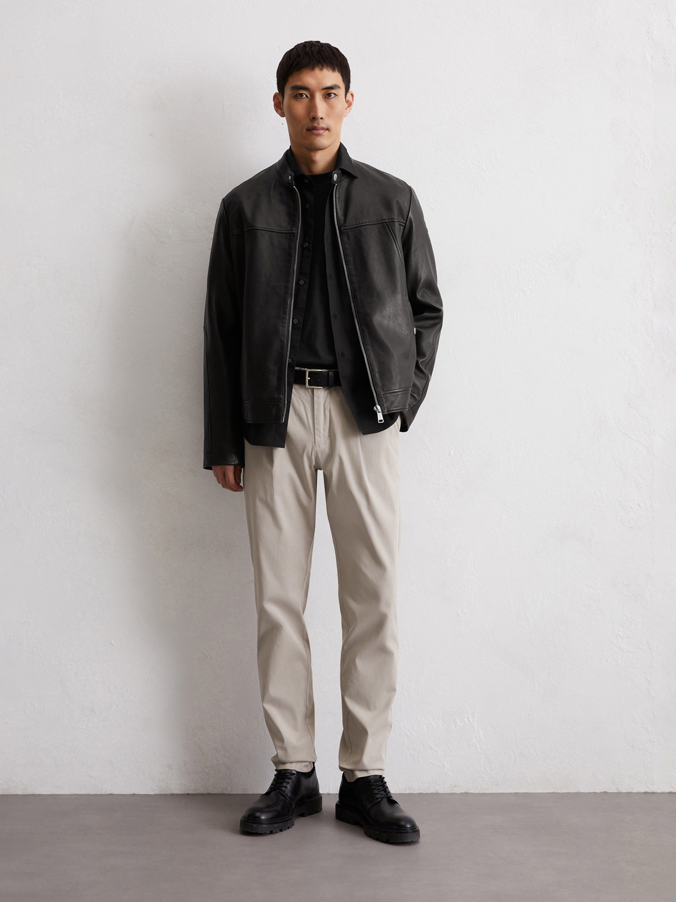 Куртка кожаная Marc O’Polo модель 526700673026-990 Фото