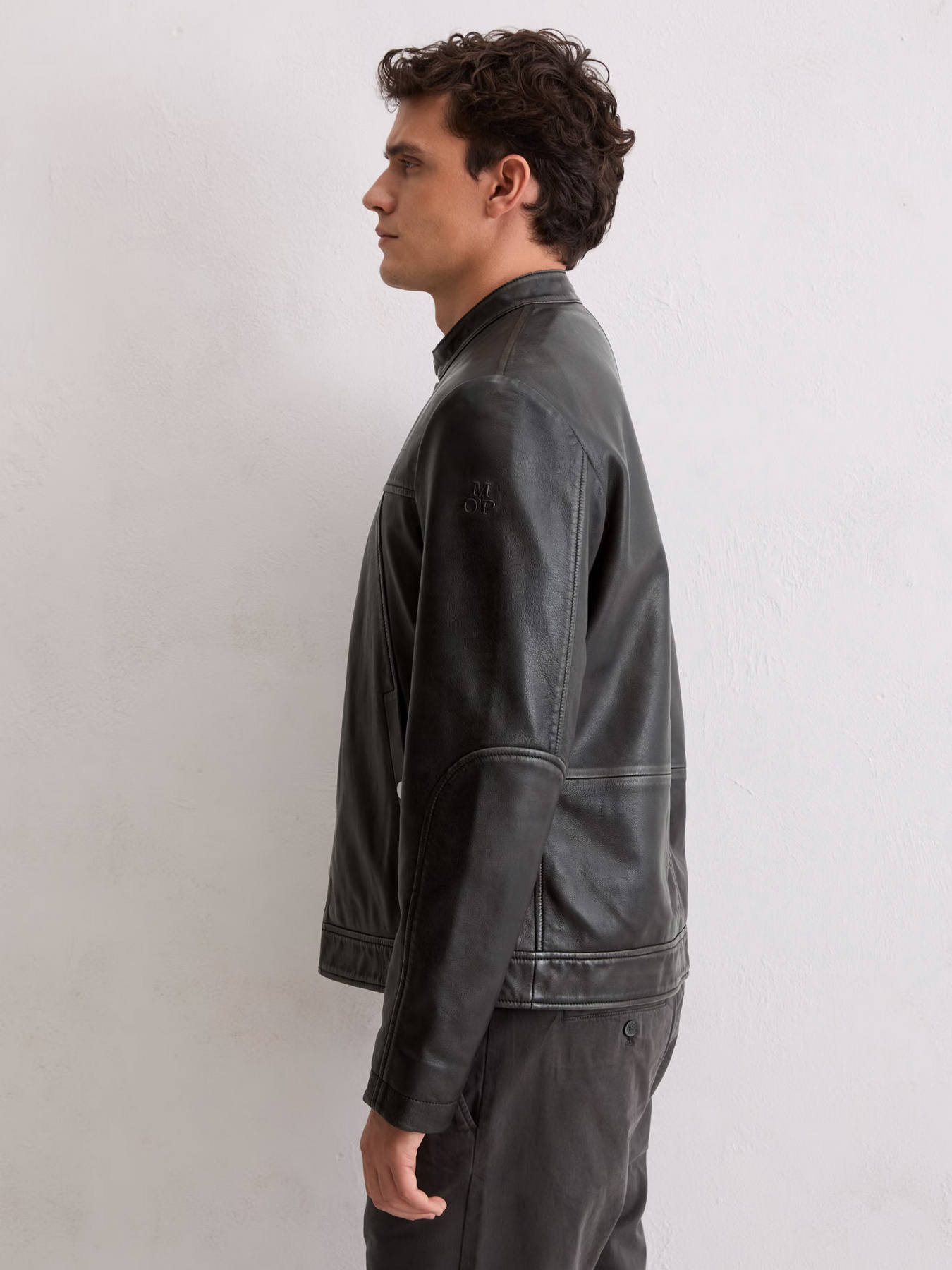 Куртка кожаная Marc O’Polo модель 5000010762-0001 Фото