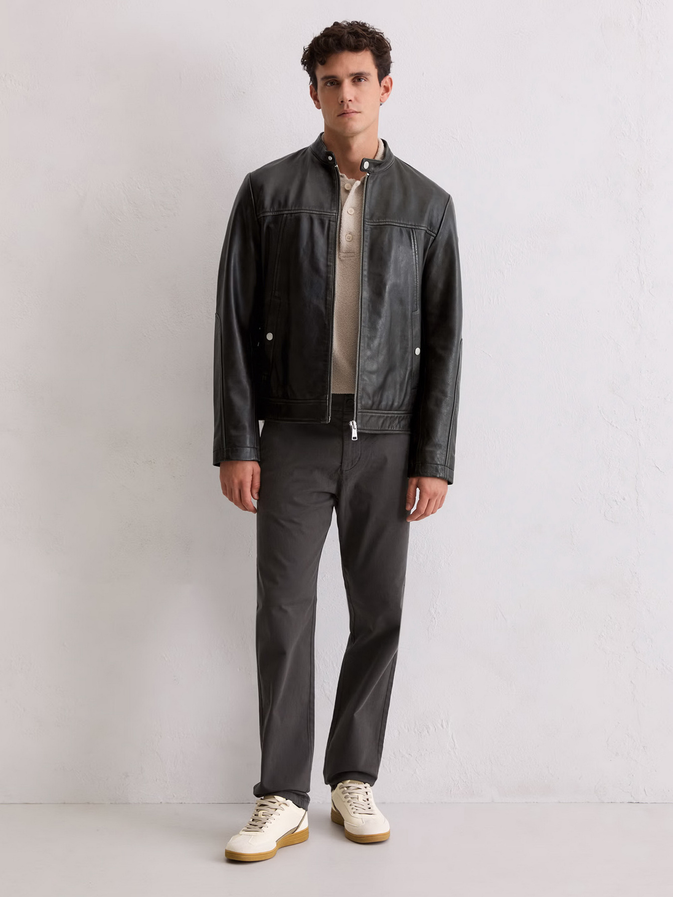 Куртка кожаная Marc O’Polo модель 5000010762-0001 Фото