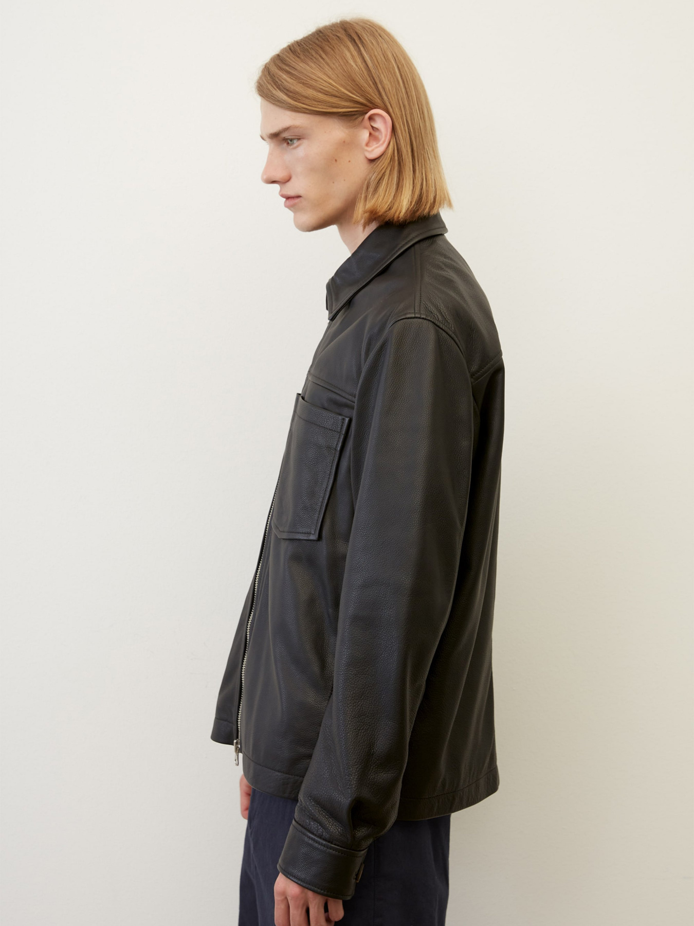 Куртка кожаная Marc O’Polo модель 228700473024-990 Фото