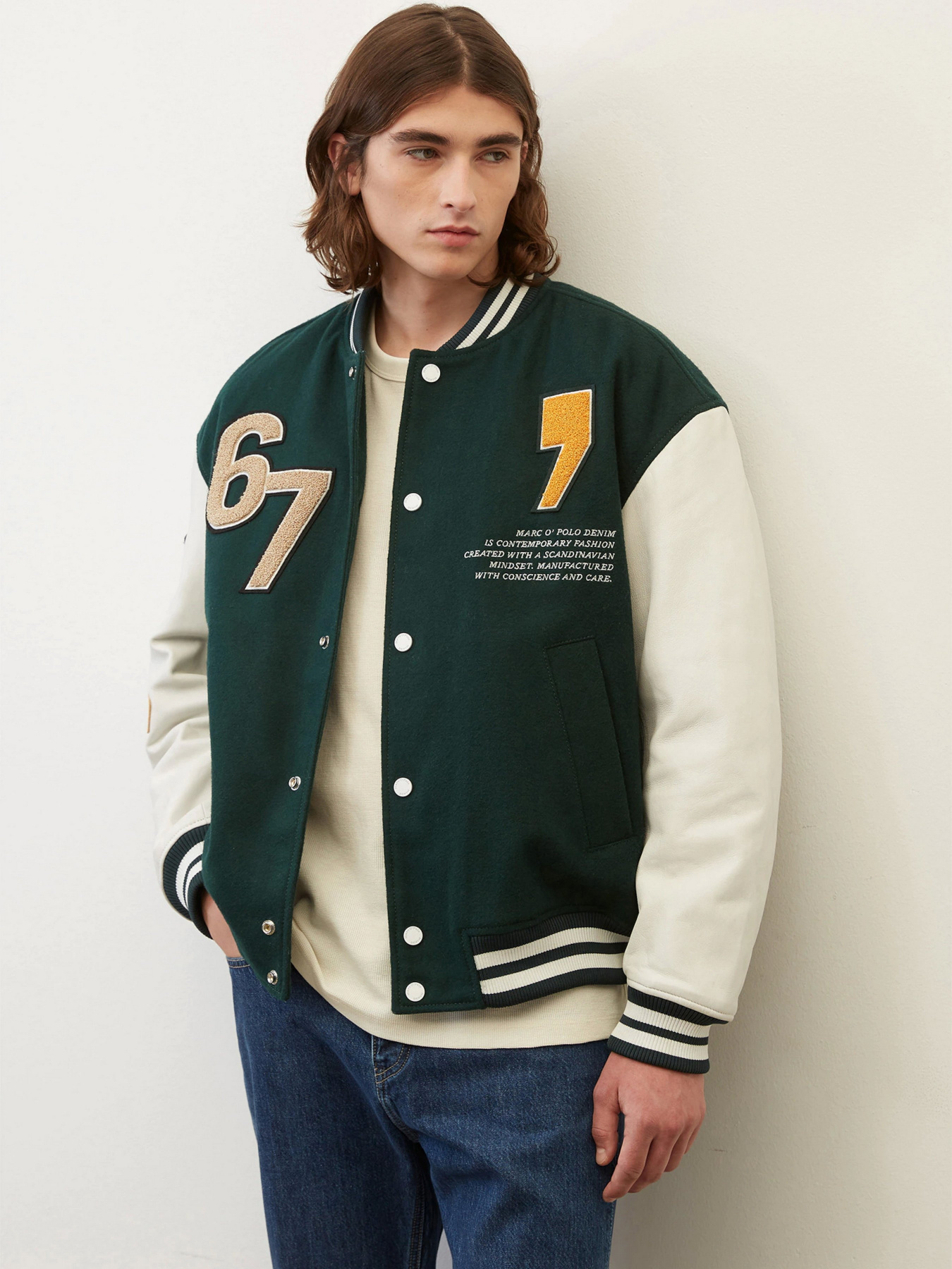 Бомбер Marc O’Polo DENIM модель 268014070120-494 Бомбер Marc O’Polo DENIM модель 268014070120-494 Фото