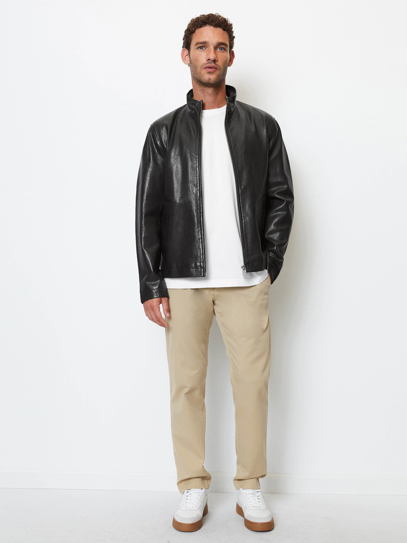 Шкіряна куртка Marc O’Polo модель 327700673008-990 Фото