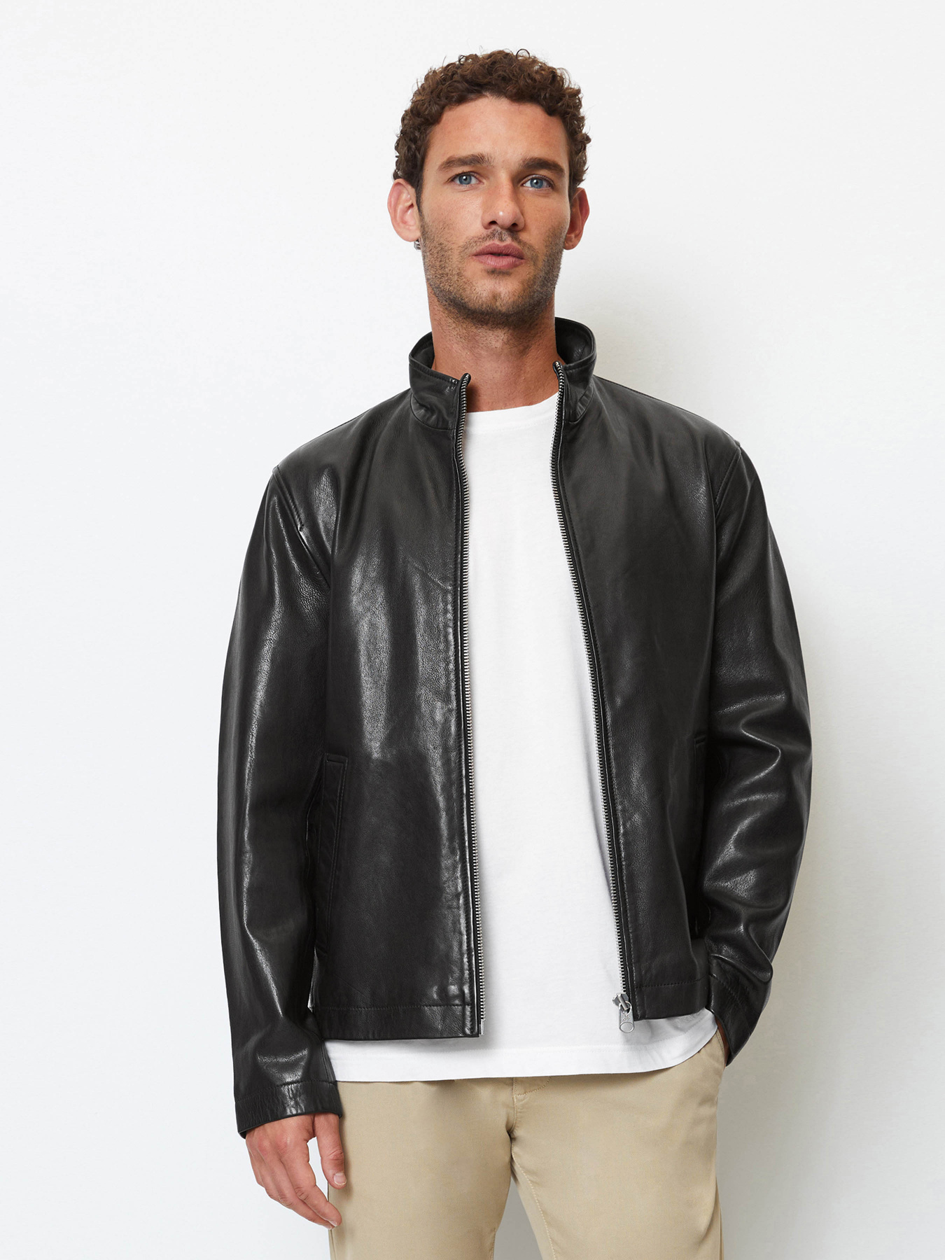 Куртка кожаная Marc O’Polo модель 327700673008-990 Фото