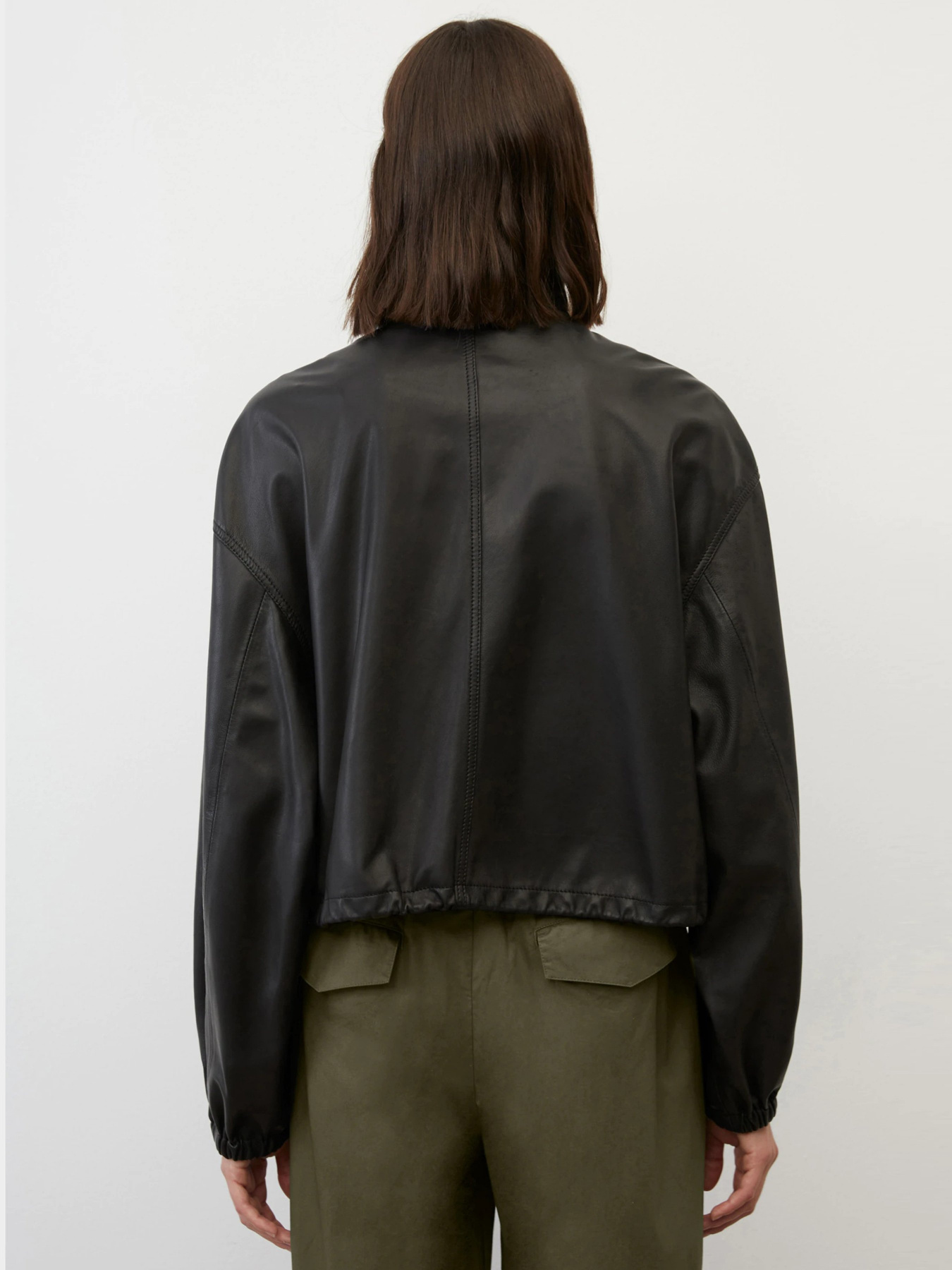 Куртка кожаная Marc O’Polo модель 207702373029-990 Фото