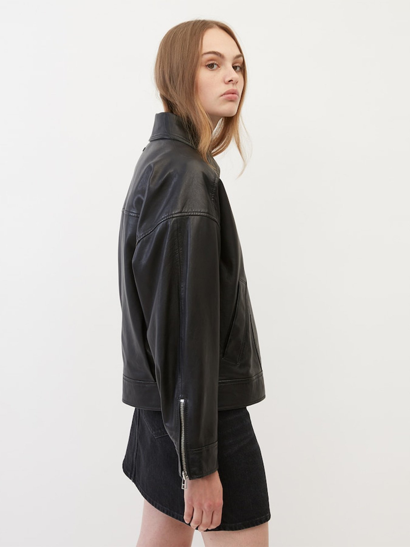 Шкіряна куртка Marc O’Polo DENIM модель 247711073027-990 Фото