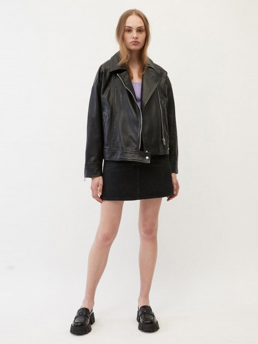 Куртка кожаная Marc O’Polo DENIM модель 247711073027-990 Фото