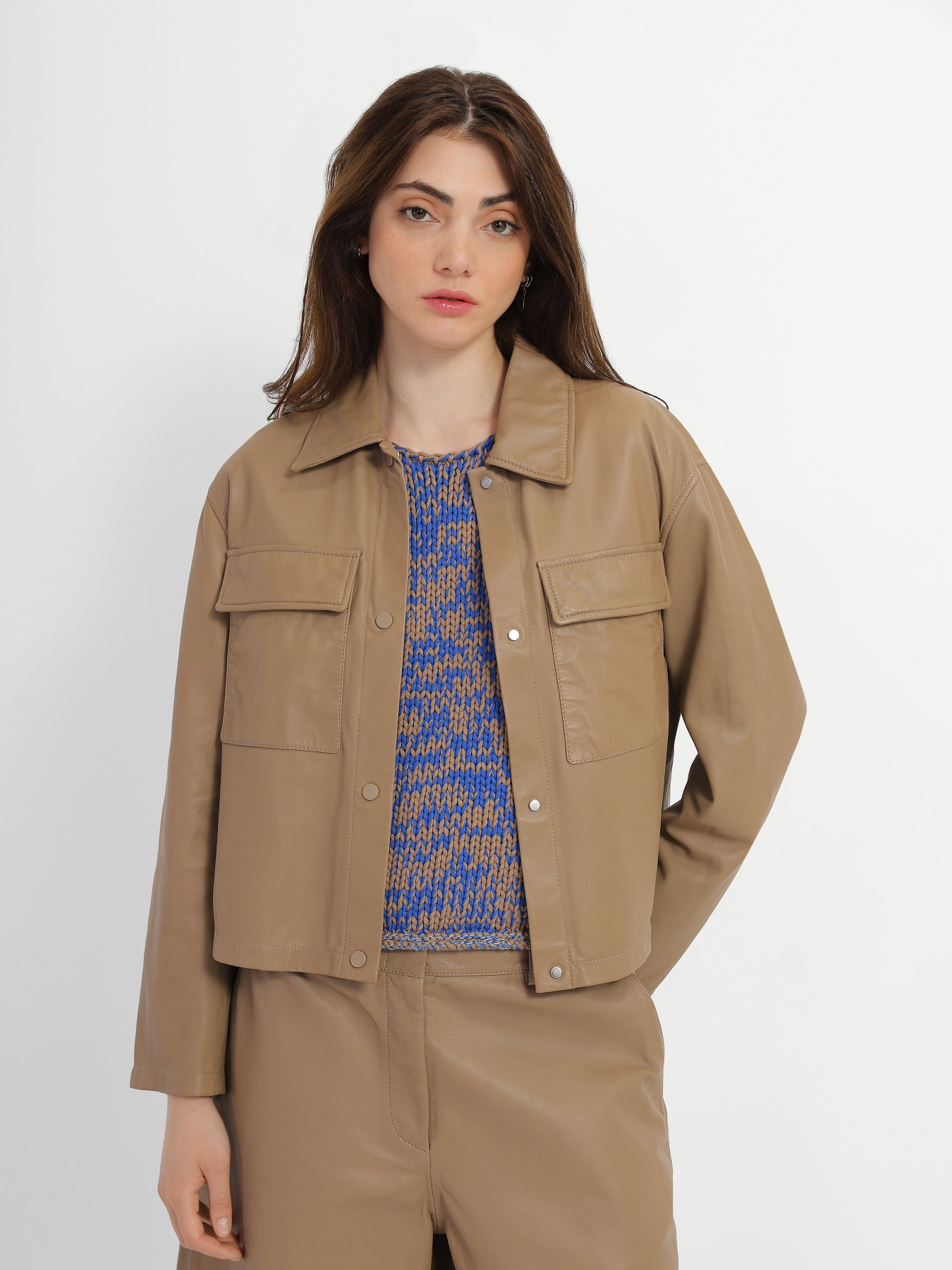 Шкіряна куртка Marc O’Polo модель 302701423003-750 Фото