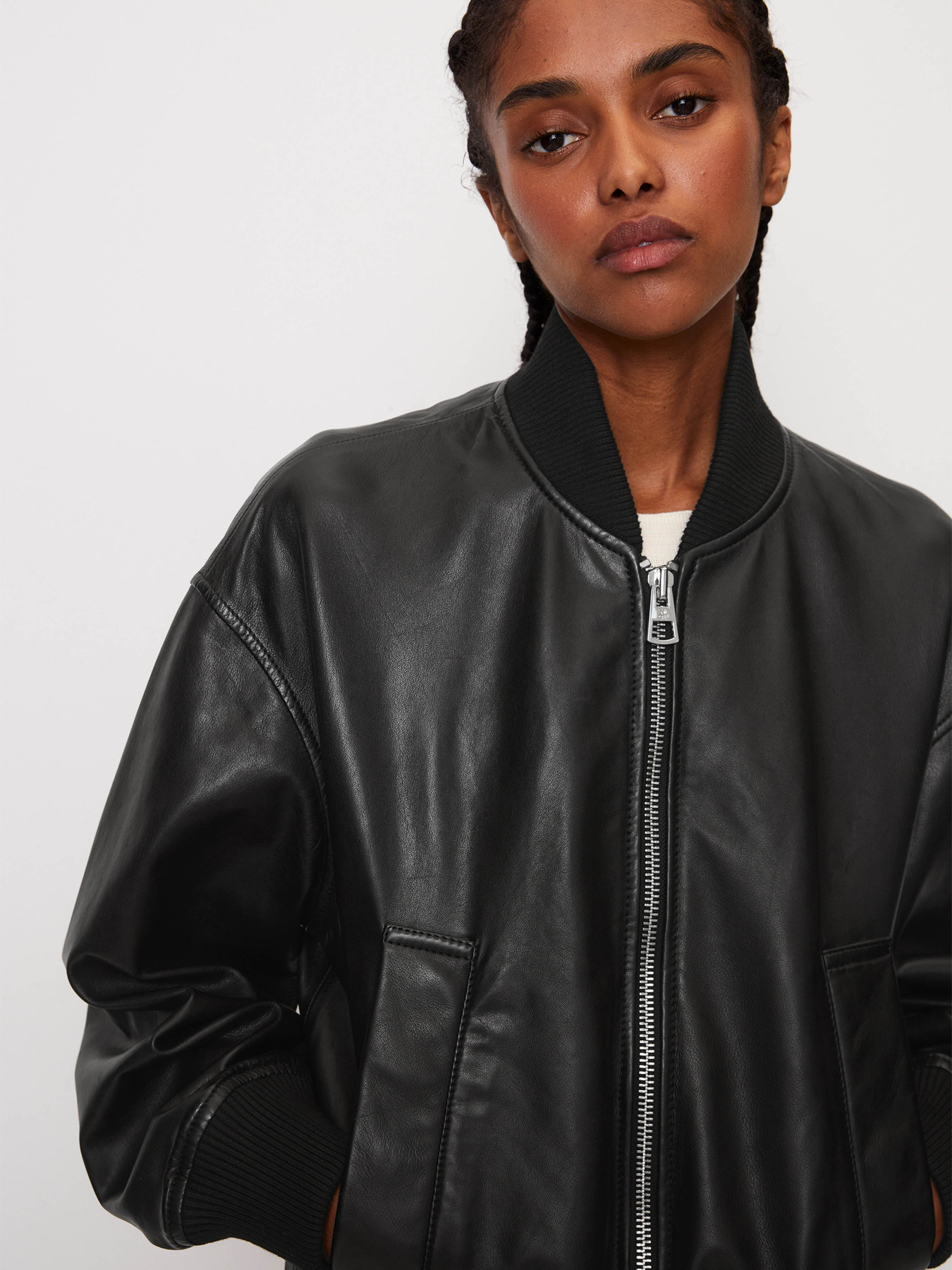 Куртка кожаная Marc O’Polo модель 307703573003-990 Фото