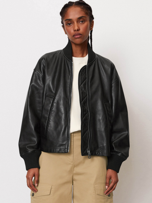 Шкіряна куртка Marc O’Polo модель 307703573003-990 Фото