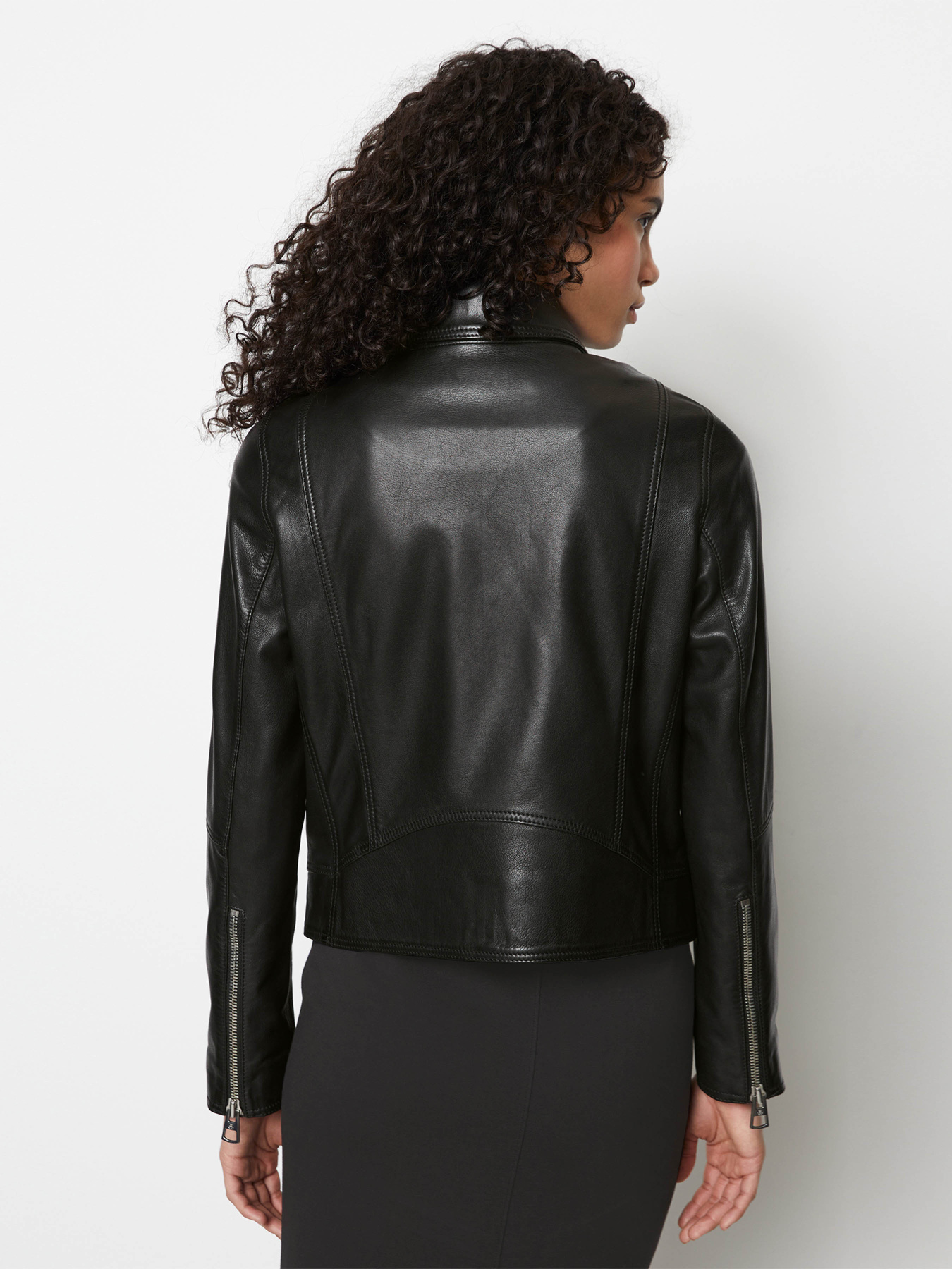 Куртка кожаная Marc O’Polo модель 401701073017-990 Фото