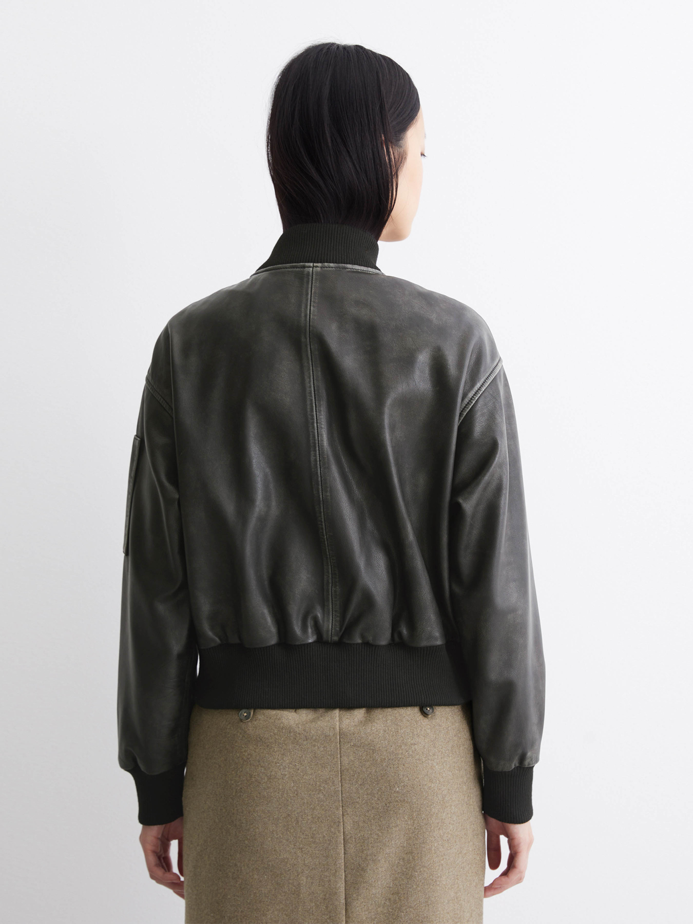 Куртка кожаная Marc O’Polo модель 409701873035-990 Фото