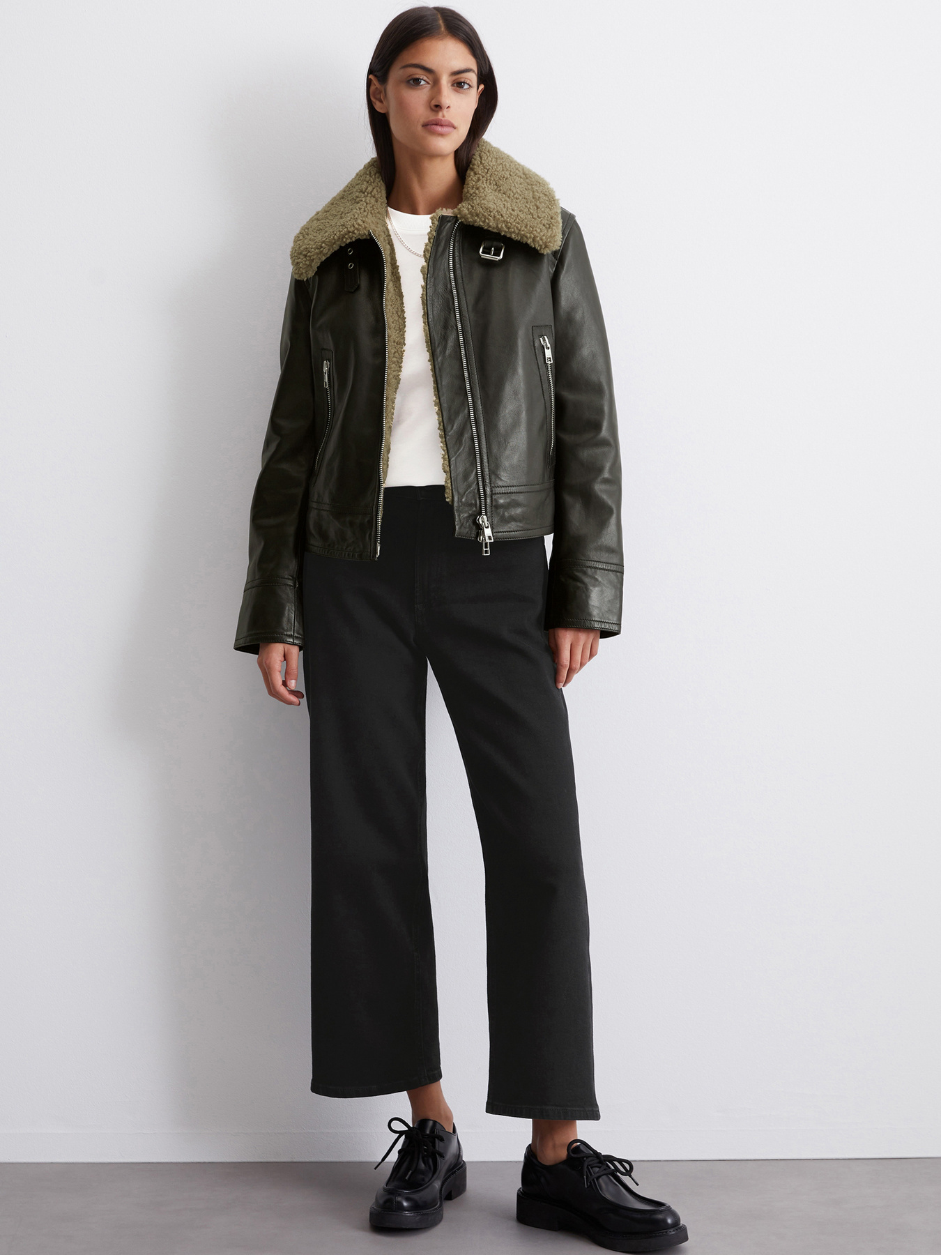 Шкіряна куртка Marc O’Polo DENIM модель 5000005161-0001 Фото