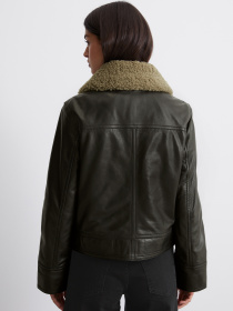 Куртка кожаная Marc O’Polo DENIM модель 5000005161-0001 Фото