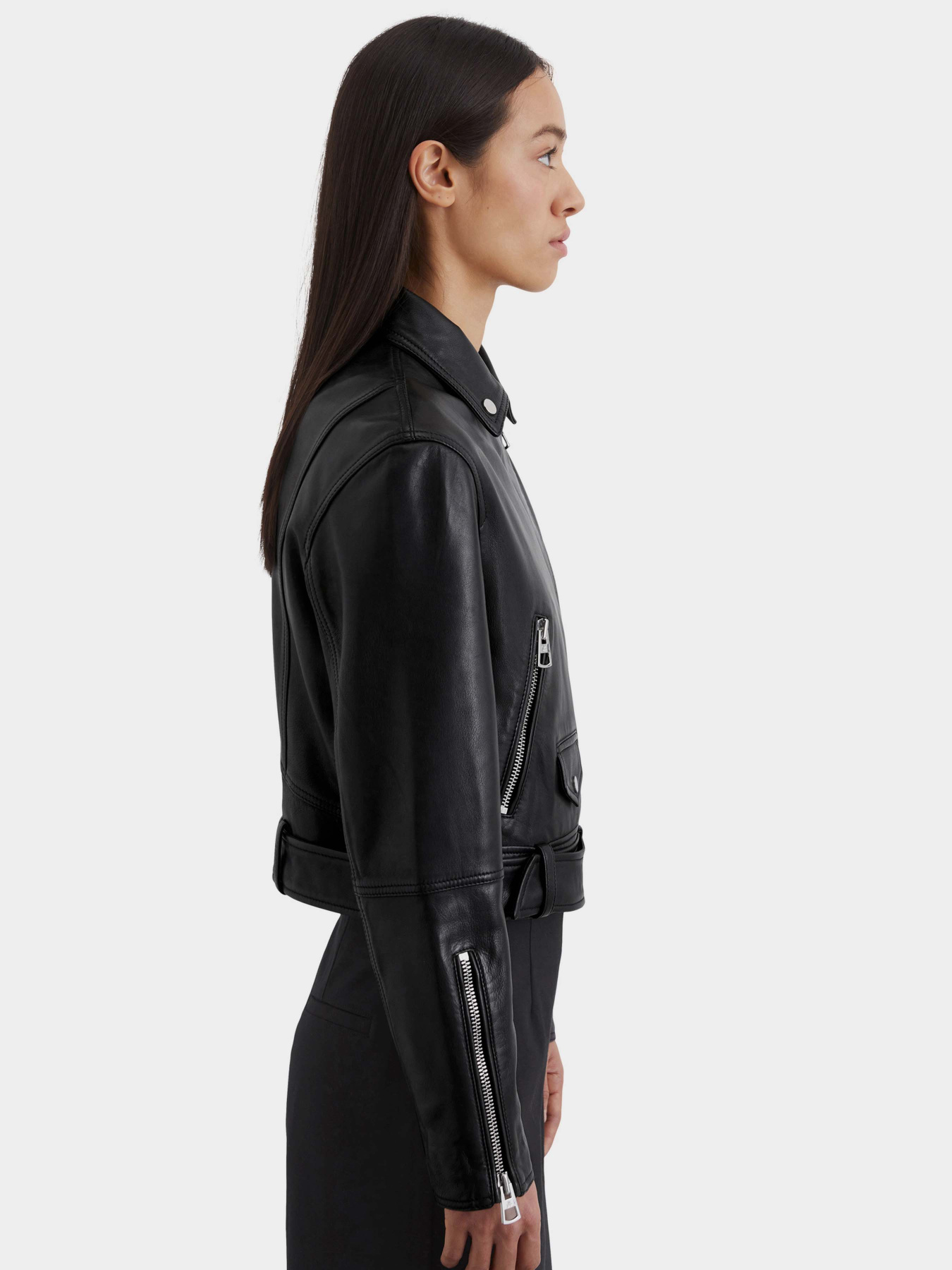 Шкіряна куртка Marc O’Polo модель 502701073043-990 Фото