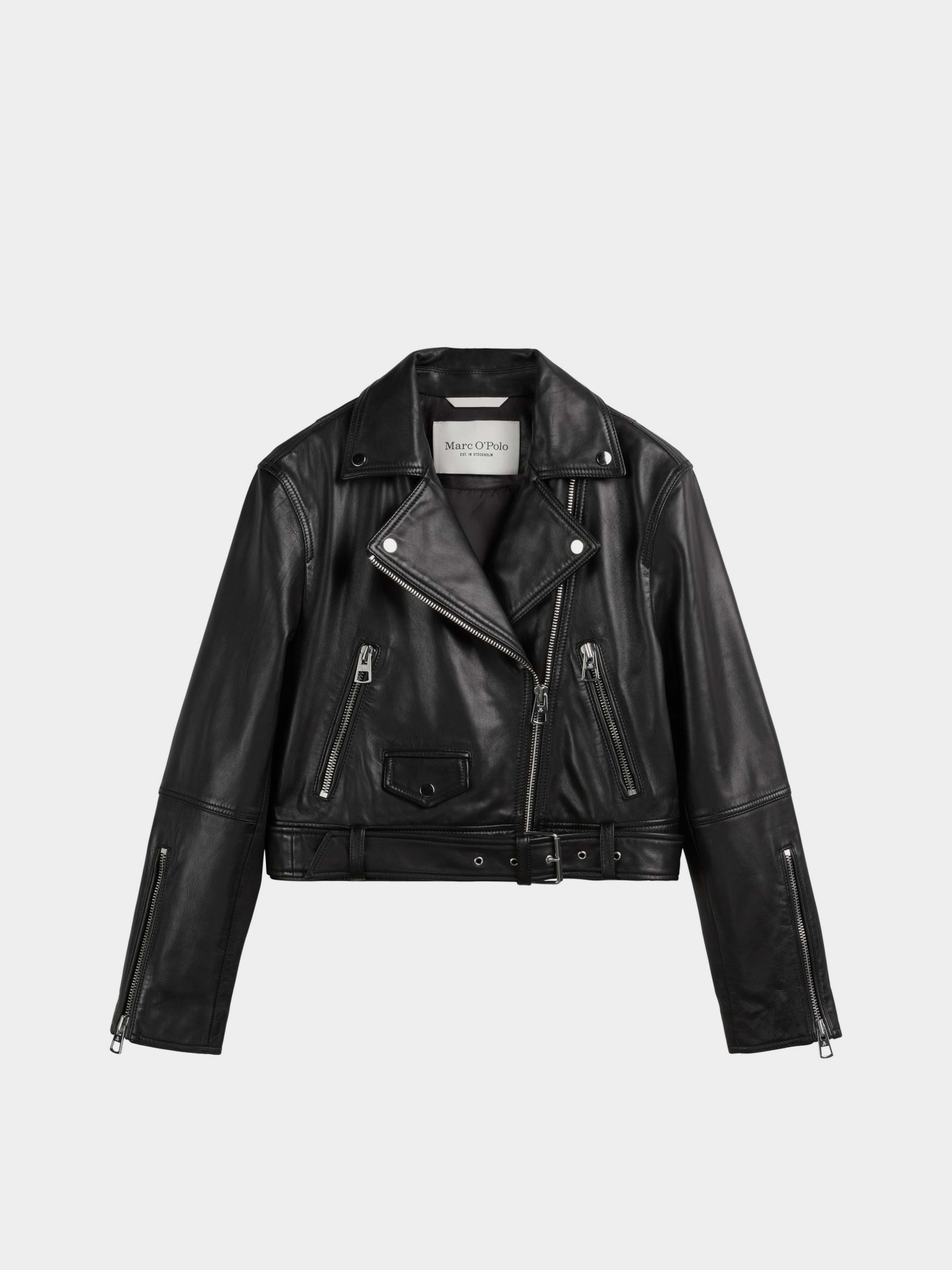 Шкіряна куртка Marc O’Polo модель 502701073043-990 Фото